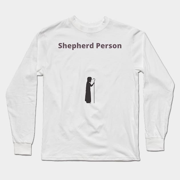 Shepherd Person - Shepherd Long Sleeve T-Shirt by PsyCave